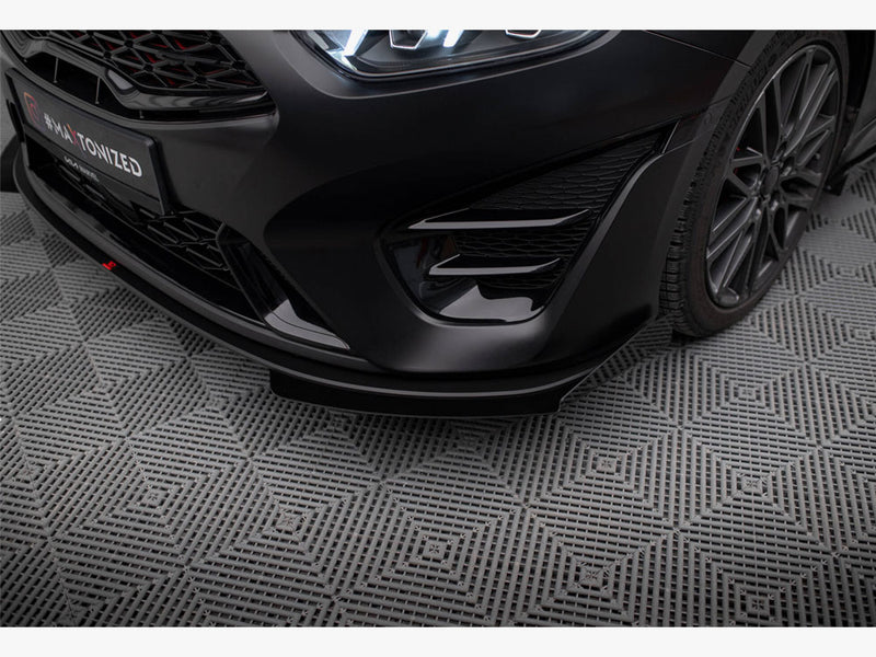 Maxton Design Front Flaps Kia Proceed GT Mk3 Facelift / Ceed GT / GT - Line Mk1 Facelift