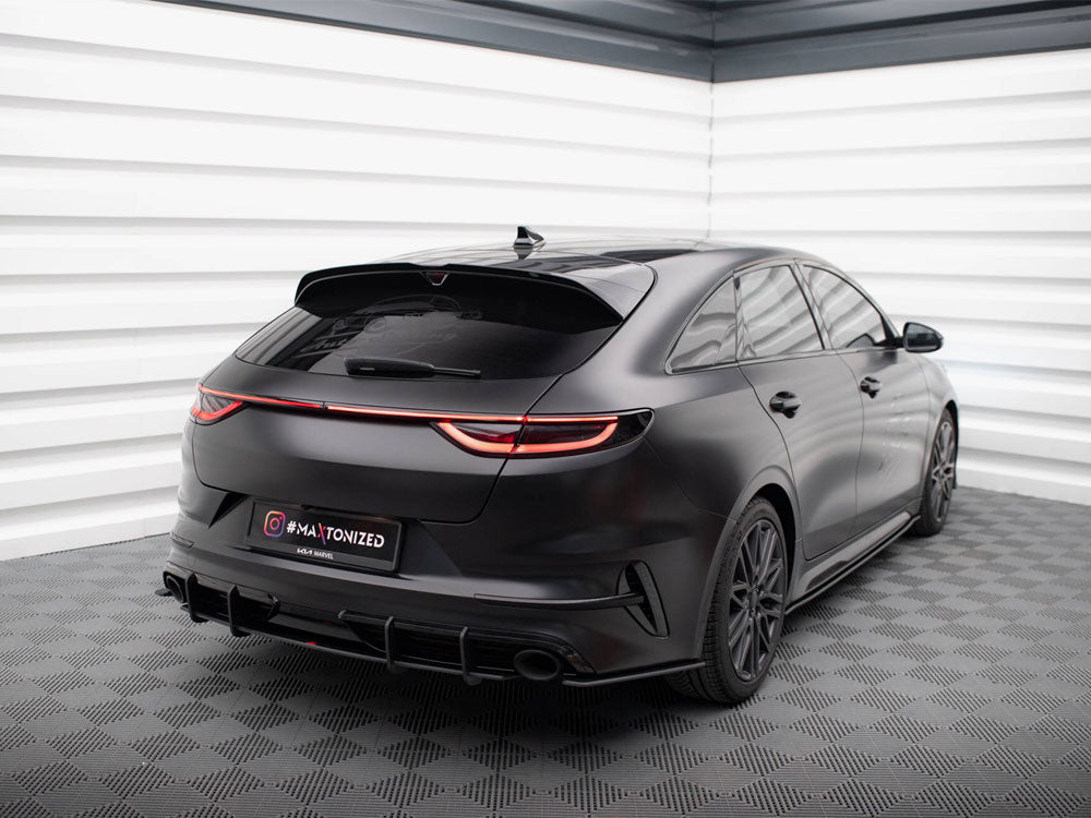 Maxton Design Street Pro Rear Side Splitters KIA ProCeed GT Mk1 Facelift