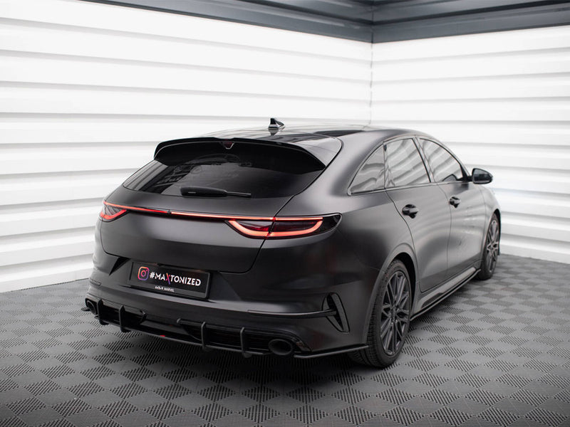 Maxton Design Street Pro Rear Side Splitters KIA ProCeed GT Mk1 Facelift