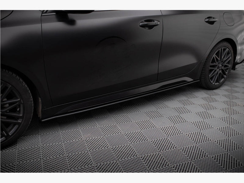 Maxton Design Street PRO Side Skirts Diffusers Kia Proceed GT / GT-Line Mk1 Facelift / Ceed GT Mk3 Facelift