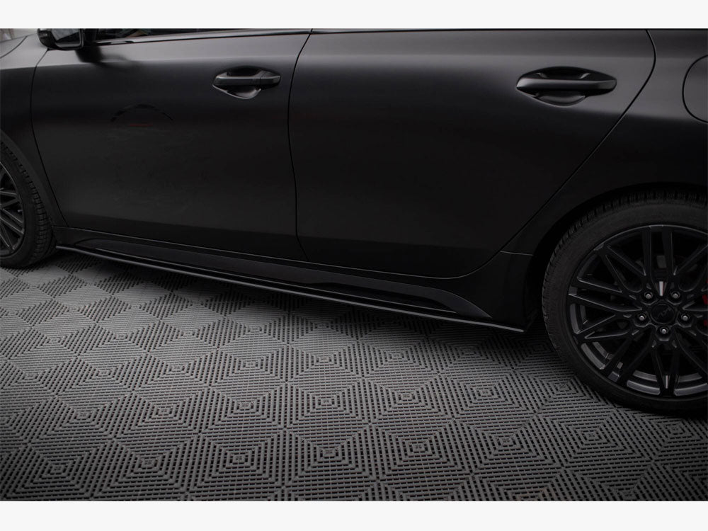 Maxton Design Street PRO Side Skirts Diffusers Kia Proceed GT / GT-Line Mk1 Facelift / Ceed GT Mk3 Facelift