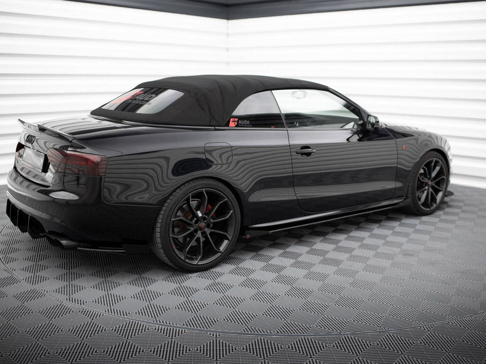 Maxton Design Side Flaps Audi A5 / A5 S-Line / S5 Coupe / Cabrio 8T / 8T Facelift