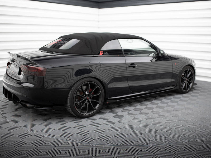 Maxton Design Side Flaps Audi A5 / A5 S-Line / S5 Coupe / Cabrio 8T / 8T Facelift