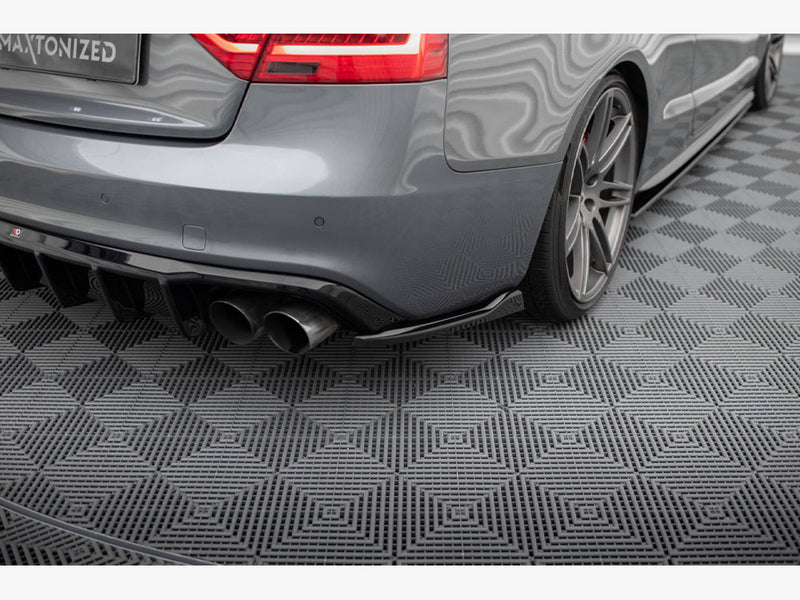 Maxton Design Rear Side Splitters Audi S5 / A5 S-Line 8T Facelift
