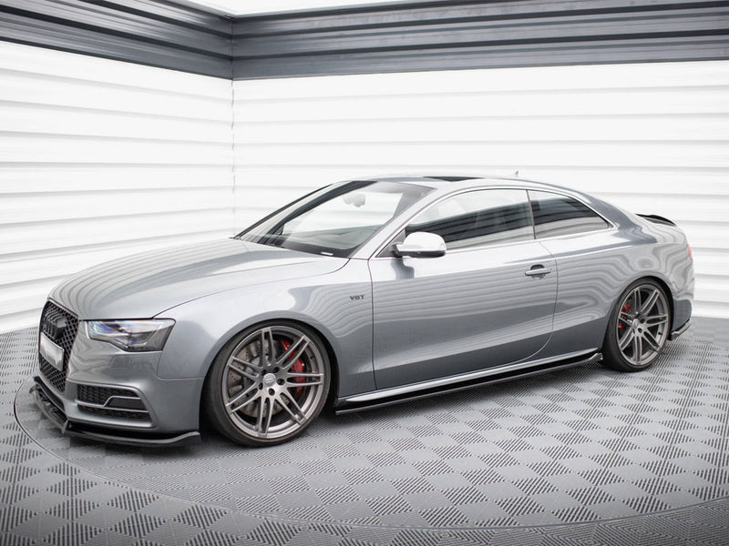Maxton Design Side Skirt Diffusers V.2 Audi S5 / A5 S-Line Coupe 8T / 8T Facelift