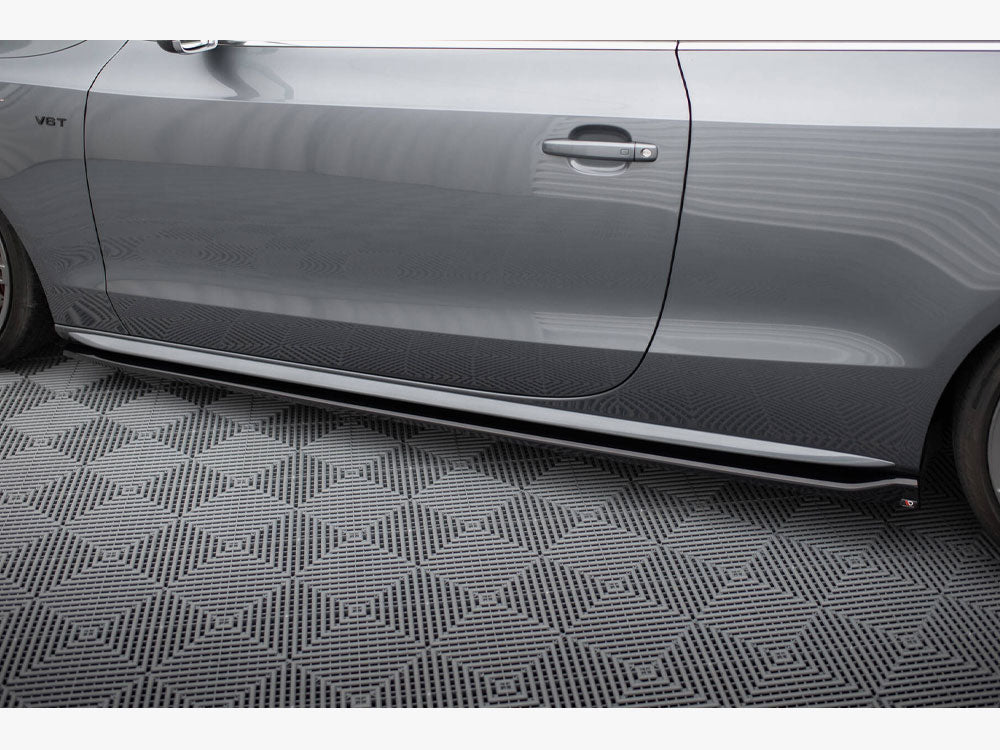 Maxton Design Side Skirt Diffusers V.2 Audi S5 / A5 S-Line Coupe 8T / 8T Facelift