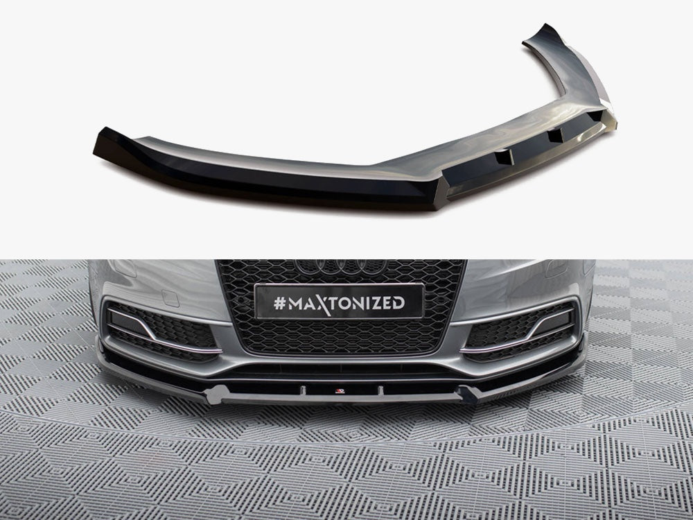 Maxton Design Front Splitter V.3 Audi S5 / A5 S-Line 8T Facelift