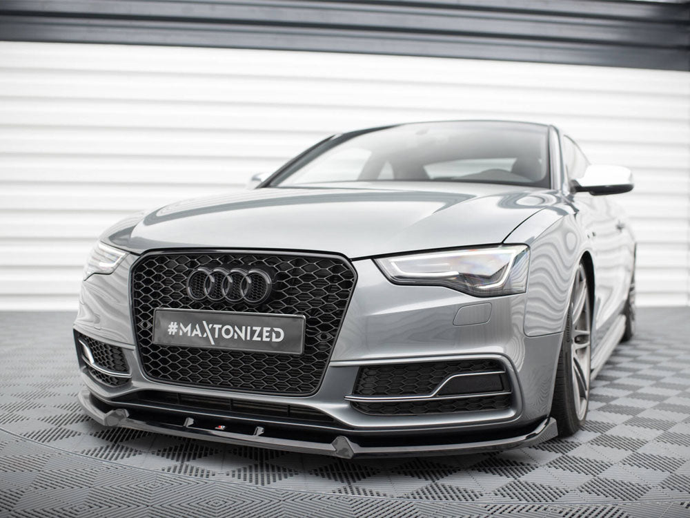 Maxton Design Front Splitter V.3 Audi S5 / A5 S-Line 8T Facelift