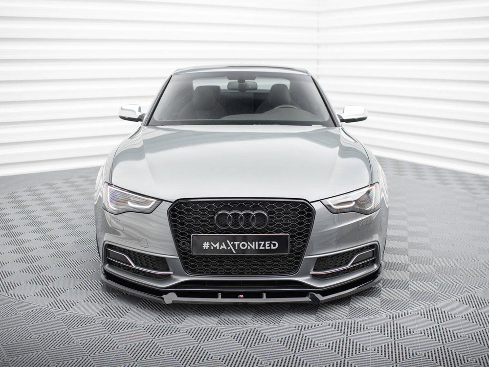 Maxton Design Front Splitter V.3 Audi S5 / A5 S-Line 8T Facelift