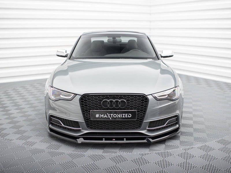 Maxton Design Front Splitter V.3 Audi S5 / A5 S-Line 8T Facelift