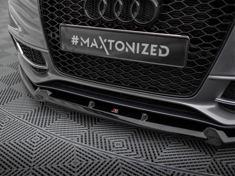 Maxton Design Front Splitter V.3 Audi S5 / A5 S-Line 8T Facelift
