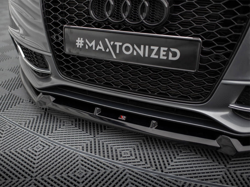 Maxton Design Front Splitter V.3 Audi S5 / A5 S-Line 8T Facelift