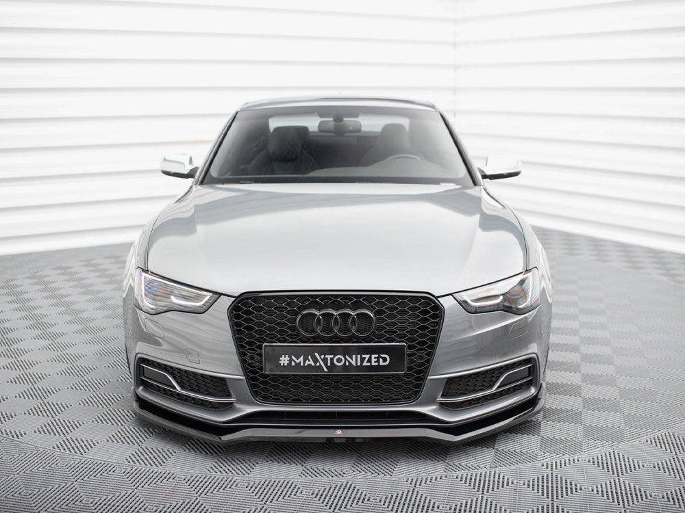 Maxton Design Front Splitter V.4 Audi S5 / A5 S-Line 8T Facelift