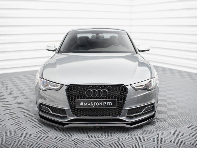 Maxton Design Front Splitter V.4 Audi S5 / A5 S-Line 8T Facelift