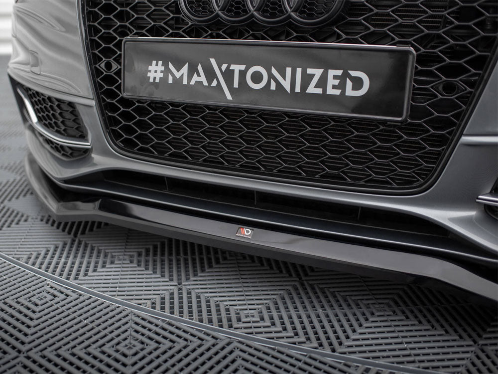Maxton Design Front Splitter V.4 Audi S5 / A5 S-Line 8T Facelift