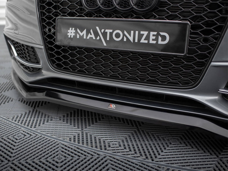 Maxton Design Front Splitter V.4 Audi S5 / A5 S-Line 8T Facelift