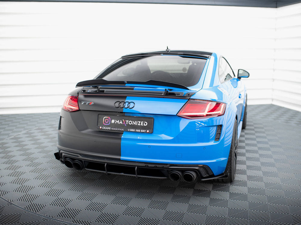Maxton Design Street Pro Rear Side Splitters + Flaps Audi TT S 8S Facelift