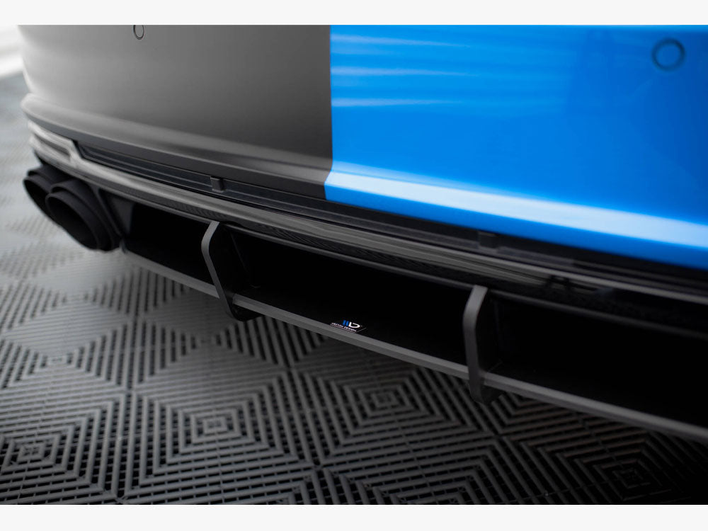Maxton Design Street PRO Rear Diffuser Audi TT S 8S Facelift