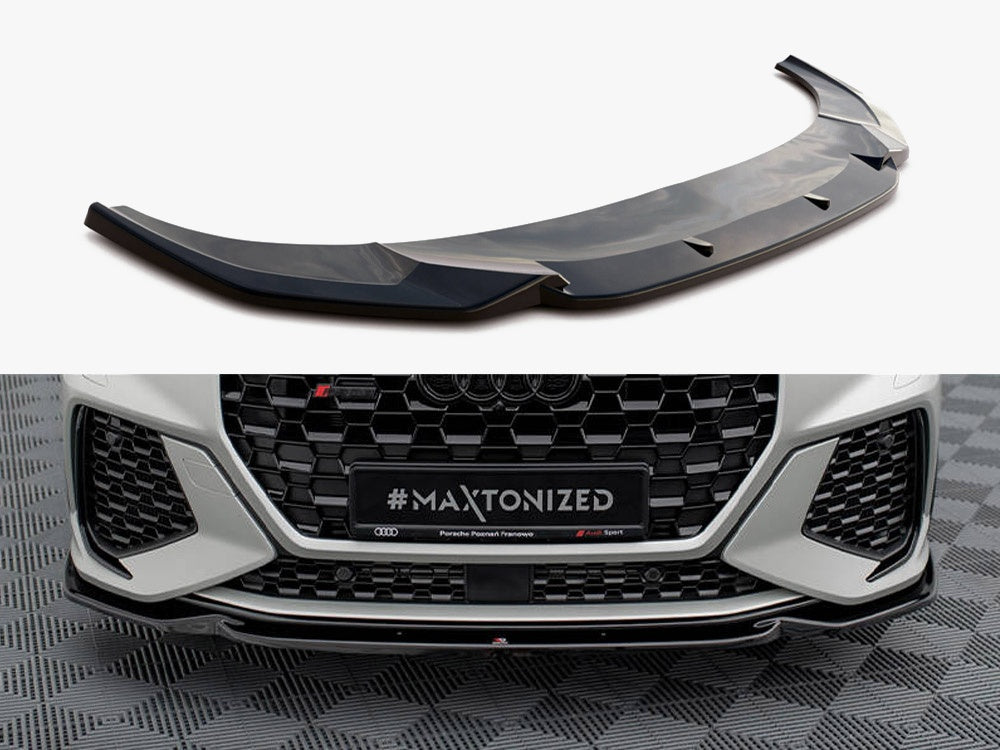 Maxton Design Front Splitter V.1 Audi RSQ3 Sportback / SUV F3