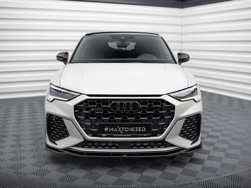 Maxton Design Front Splitter V.2 Audi RSQ3 Sportback / SUV F3