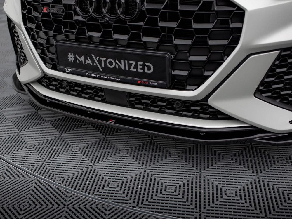 Maxton Design Front Splitter V.2 Audi RSQ3 Sportback / SUV F3