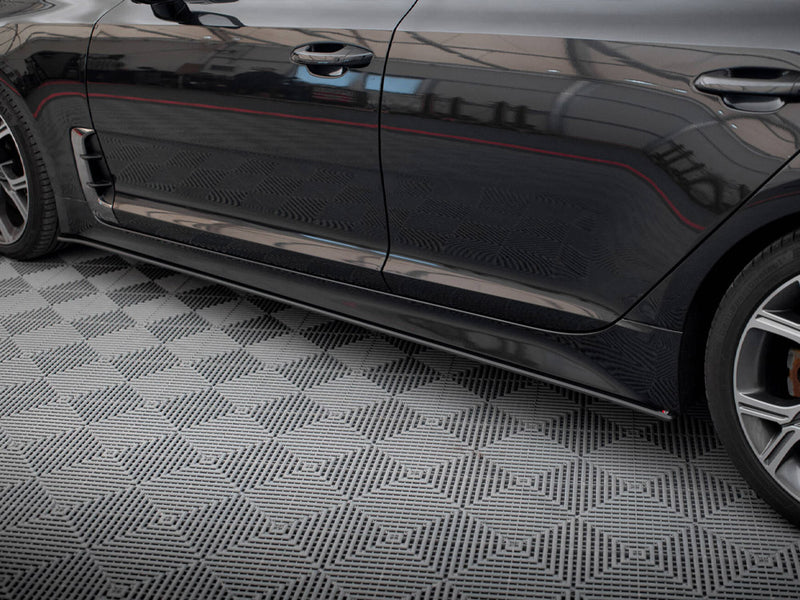 Maxton Design Street PRO Side Skirts Diffusers Kia Stinger GT / GT-Line / Standard Mk1