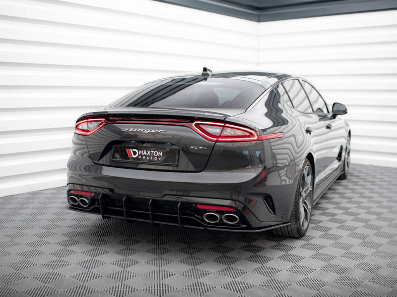 Maxton Design Street Pro Rear Side Splitters Kia Stinger GT / GT-Line Mk1