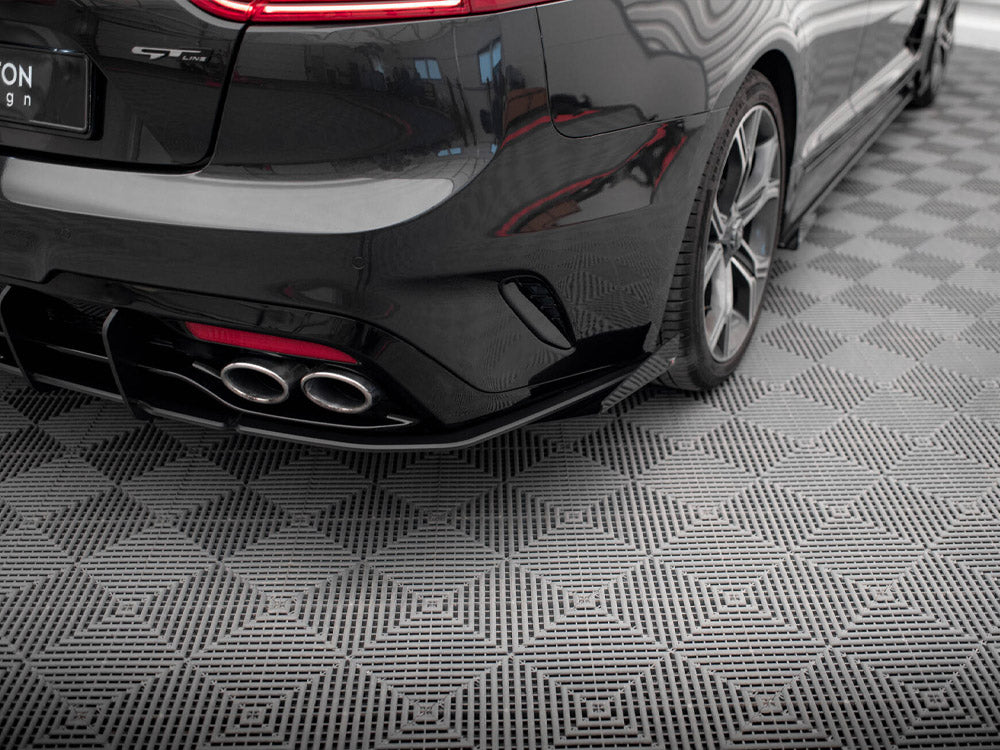 Maxton Design Rear Side Flaps Kia Stinger GT / GT-Line Mk1