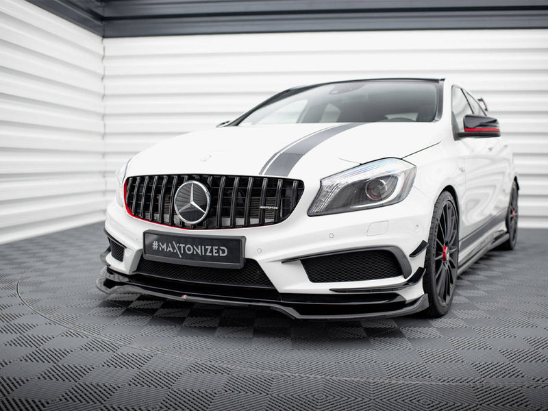 Maxton Design Front Splitter V.4 Mercedes-Benz A45 AMG W176