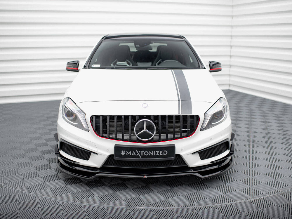 Maxton Design Front Splitter V.4 Mercedes-Benz A45 AMG W176