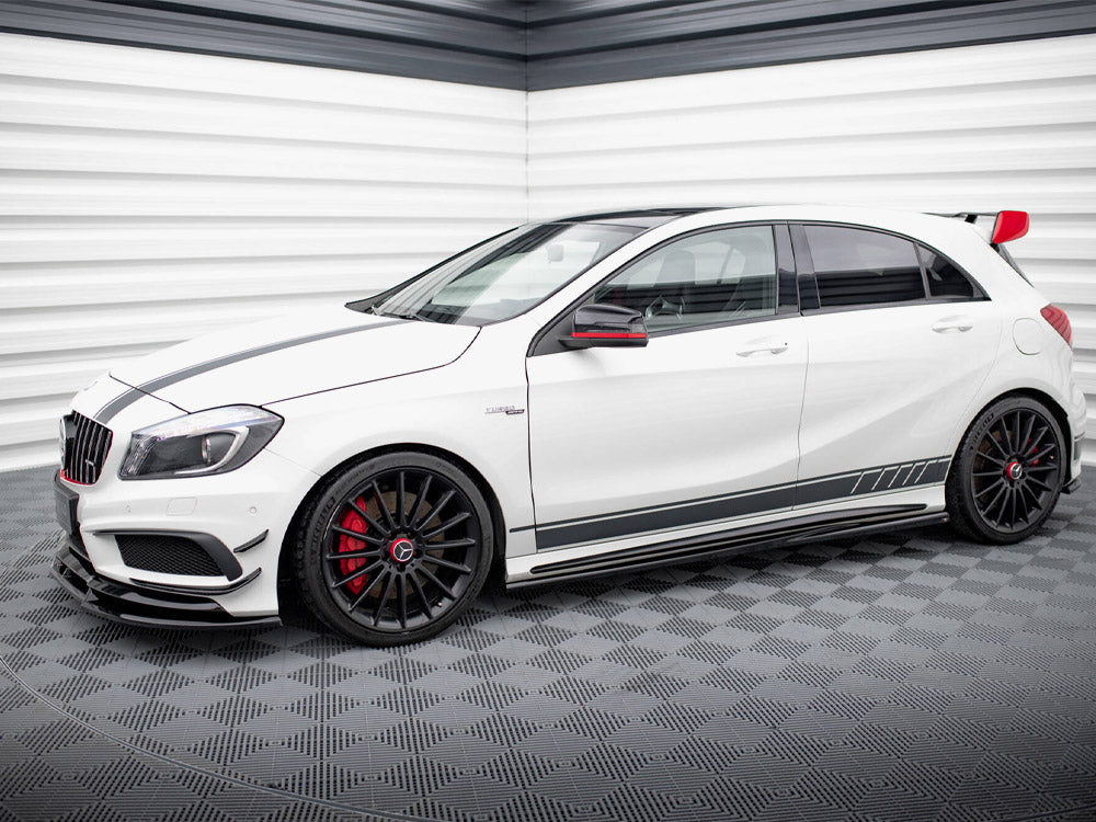 Maxton Design Side Skirts Diffusers Mercedes-Benz A45 AMG W176