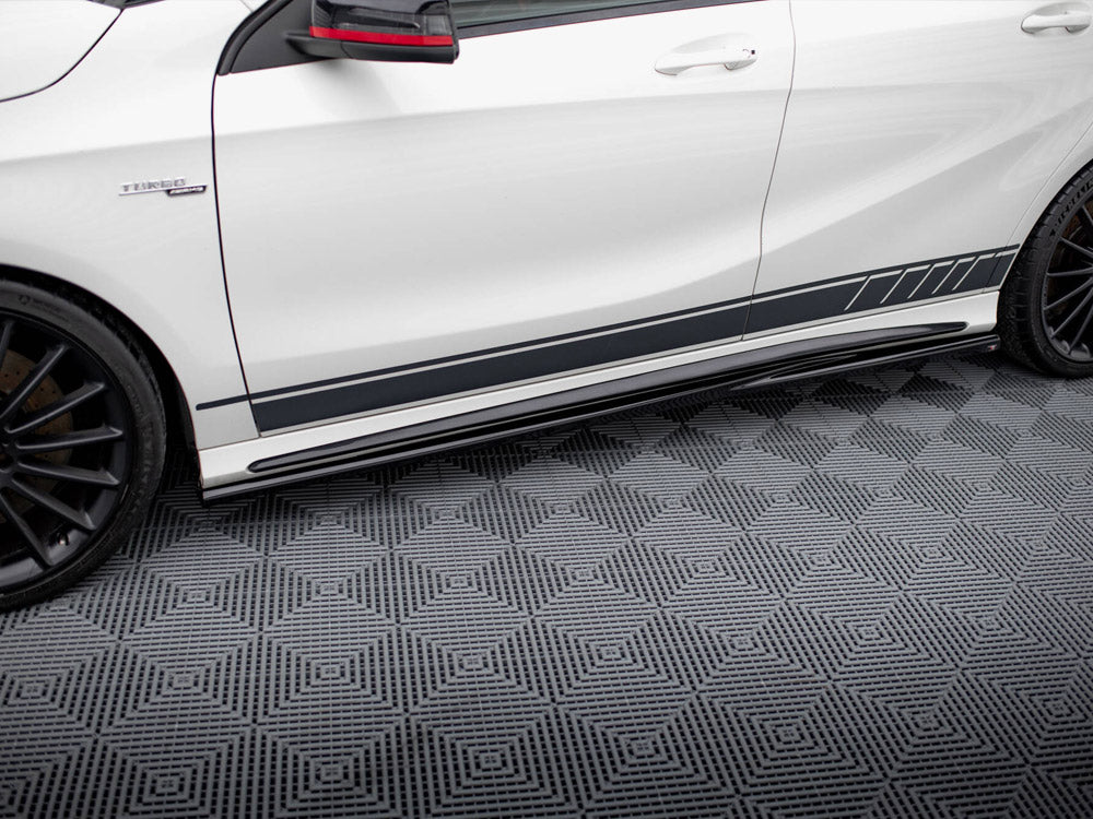 Maxton Design Side Skirts Diffusers Mercedes-Benz A45 AMG W176