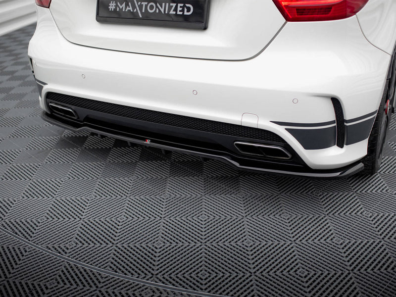Maxton Design Rear Splitter (Vertical Bars) Mercedes-Benz A45 AMG W176
