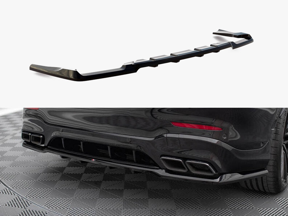 Maxton Design Rear Splitter (Vertical Bars) V.2 Mercedes-AMG GLC 63 SUV X253