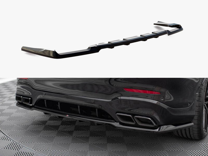 Maxton Design Rear Splitter (Vertical Bars) V.2 Mercedes-AMG GLC 63 SUV X253
