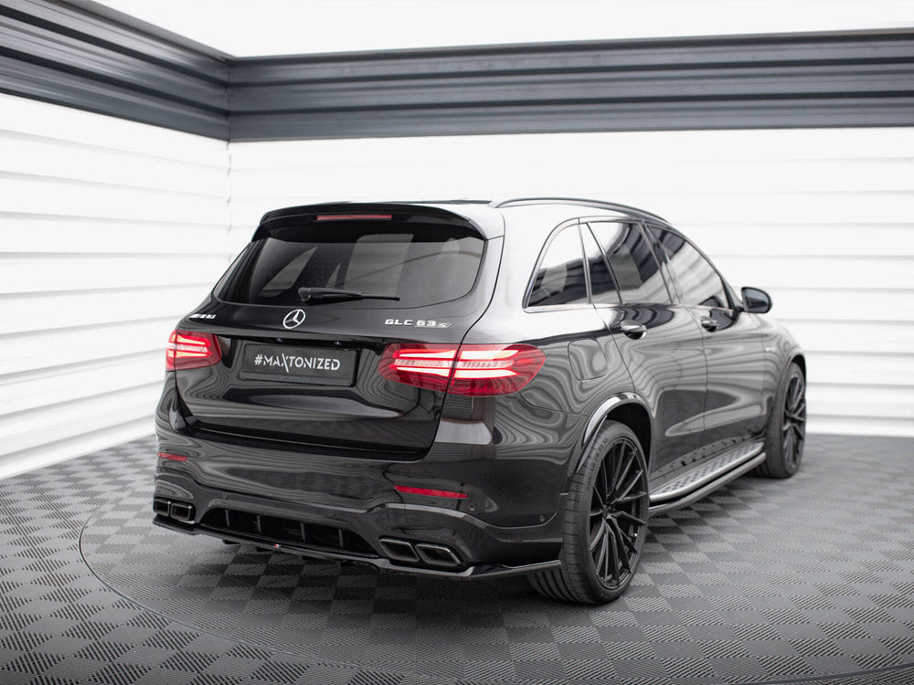 Maxton Design Rear Splitter (Vertical Bars) V.2 Mercedes-AMG GLC 63 SUV X253