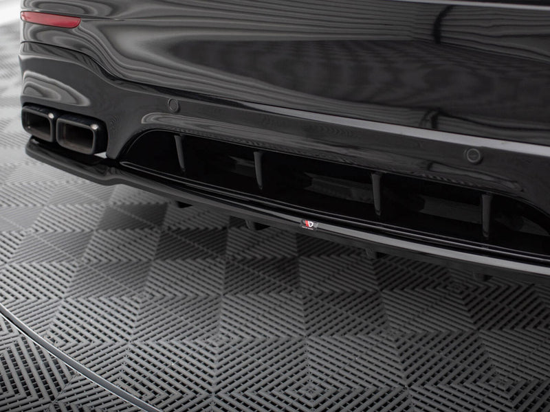Maxton Design Rear Splitter (Vertical Bars) V.2 Mercedes-AMG GLC 63 SUV X253