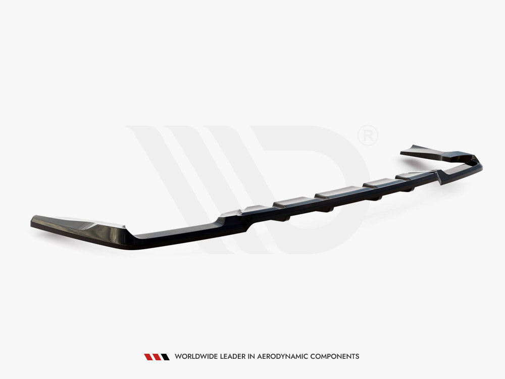 Maxton Design Rear Splitter (Vertical Bars) V.2 Mercedes-AMG GLC 63 SUV X253