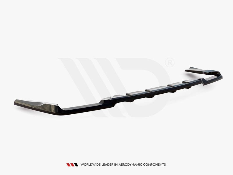 Maxton Design Rear Splitter (Vertical Bars) V.2 Mercedes-AMG GLC 63 SUV X253