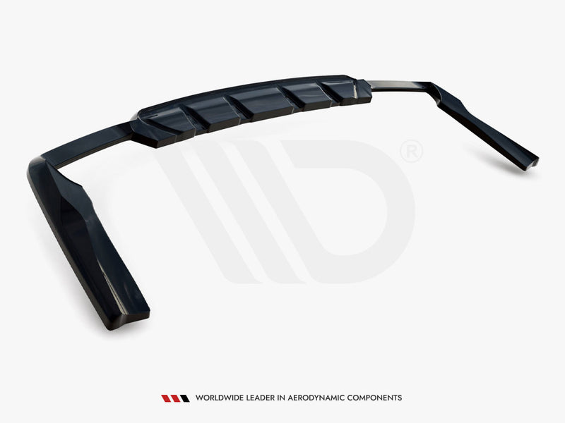 Maxton Design Rear Splitter (Vertical Bars) V.2 Mercedes-AMG GLC 63 SUV X253