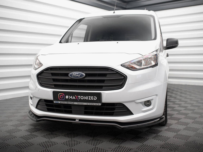 Maxton Design Front Splitter V.1 Ford Transit Connect Mk2 Facelift