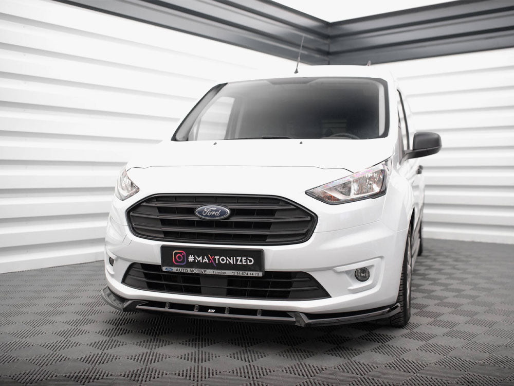 Maxton Design Front Splitter V.2 Ford Transit Connect Mk2 Facelift