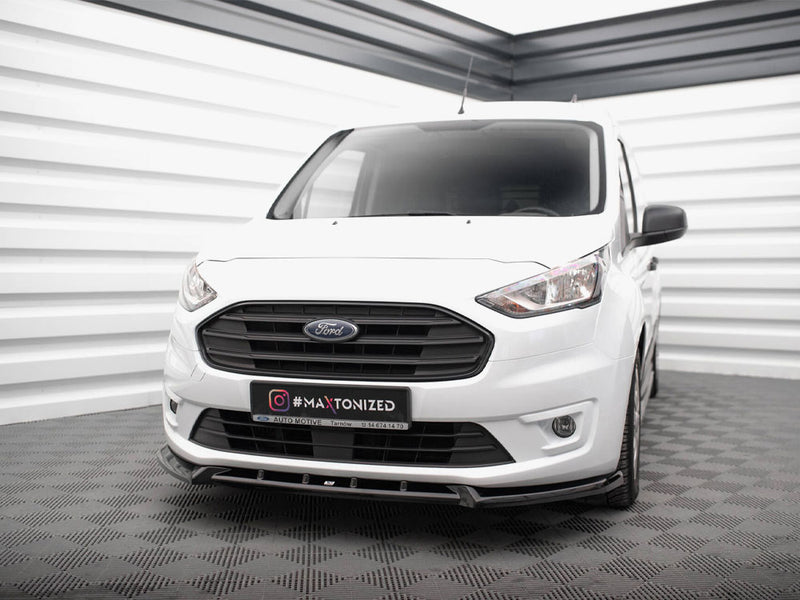 Maxton Design Front Splitter V.2 Ford Transit Connect Mk2 Facelift