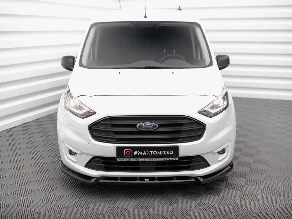 Maxton Design Front Splitter V.2 Ford Transit Connect Mk2 Facelift