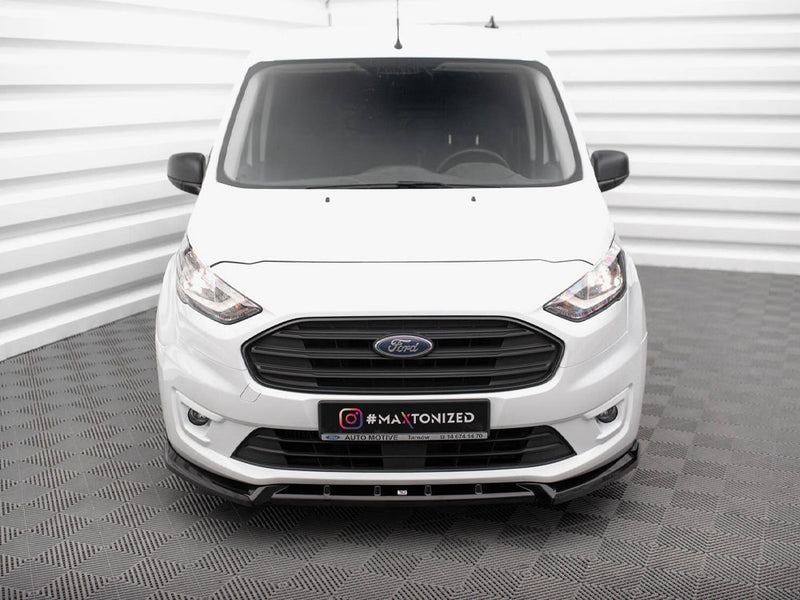 Maxton Design Front Splitter V.2 Ford Transit Connect Mk2 Facelift