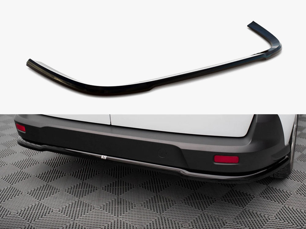 Maxton Design Central Rear Splitter Ford Transit Connect Mk2 Facelift