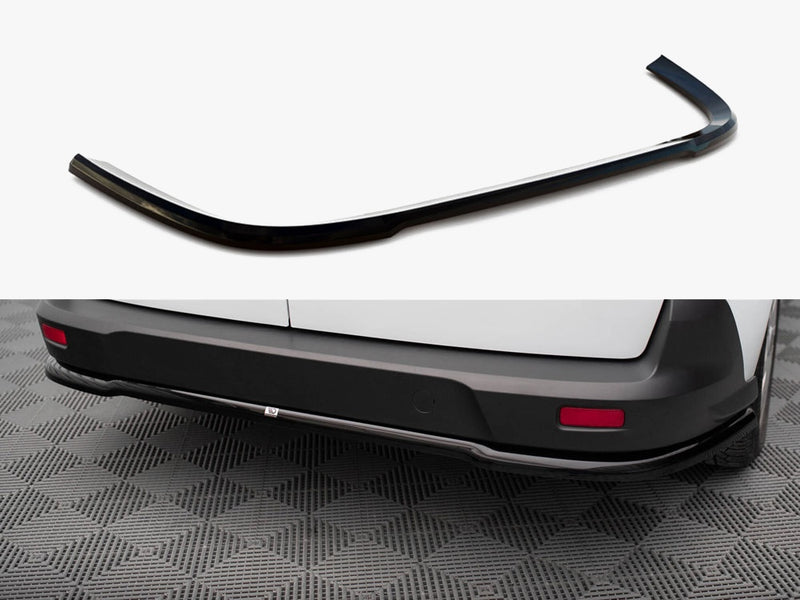 Maxton Design Central Rear Splitter Ford Transit Connect Mk2 Facelift