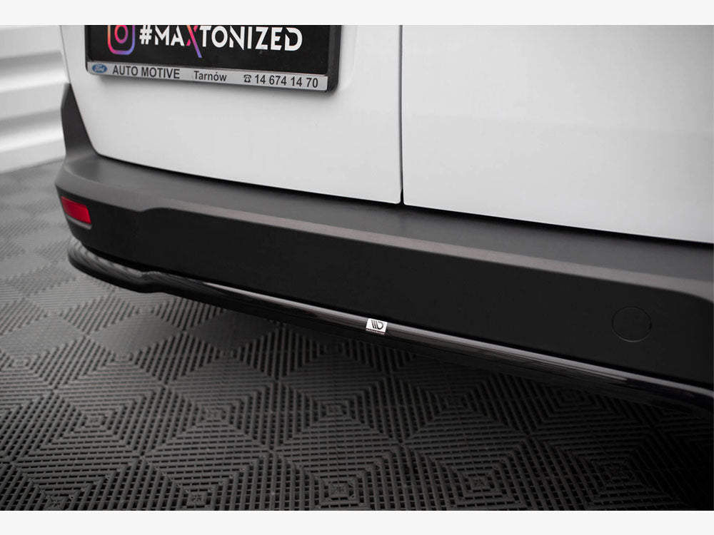Maxton Design Central Rear Splitter Ford Transit Connect Mk2 Facelift