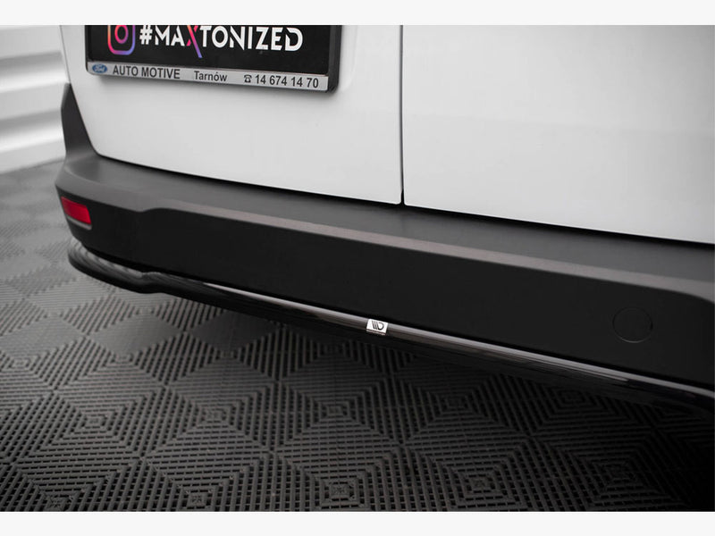 Maxton Design Central Rear Splitter Ford Transit Connect Mk2 Facelift
