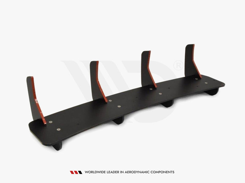 Maxton Design Rear Diffuser & Rear Side Splitters BMW 4 Coupe / Gran Coupe / Cabrio M-Pack F32 / F36 / F33